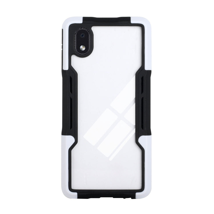 For Samsung Galaxy A01 Core TPU + PC + Acrylic 3 in 1 Shockproof Protective Case