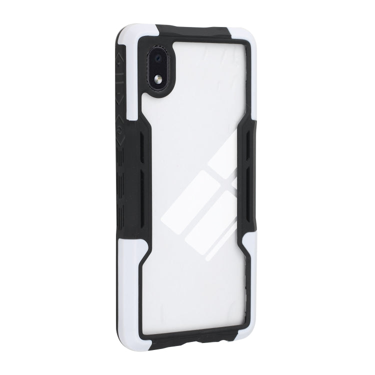 For Samsung Galaxy A01 Core TPU + PC + Acrylic 3 in 1 Shockproof Protective Case