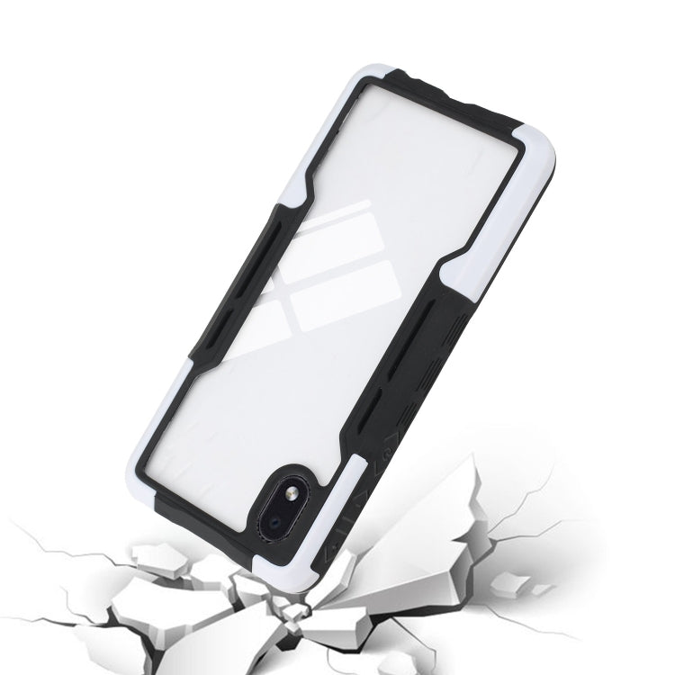For Samsung Galaxy A01 Core TPU + PC + Acrylic 3 in 1 Shockproof Protective Case