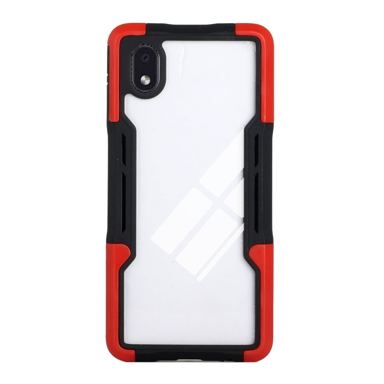 For Samsung Galaxy A01 Core TPU + PC + Acrylic 3 in 1 Shockproof Protective Case