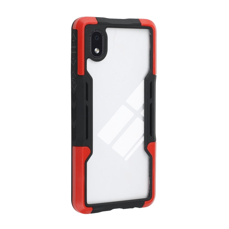 For Samsung Galaxy A01 Core TPU + PC + Acrylic 3 in 1 Shockproof Protective Case