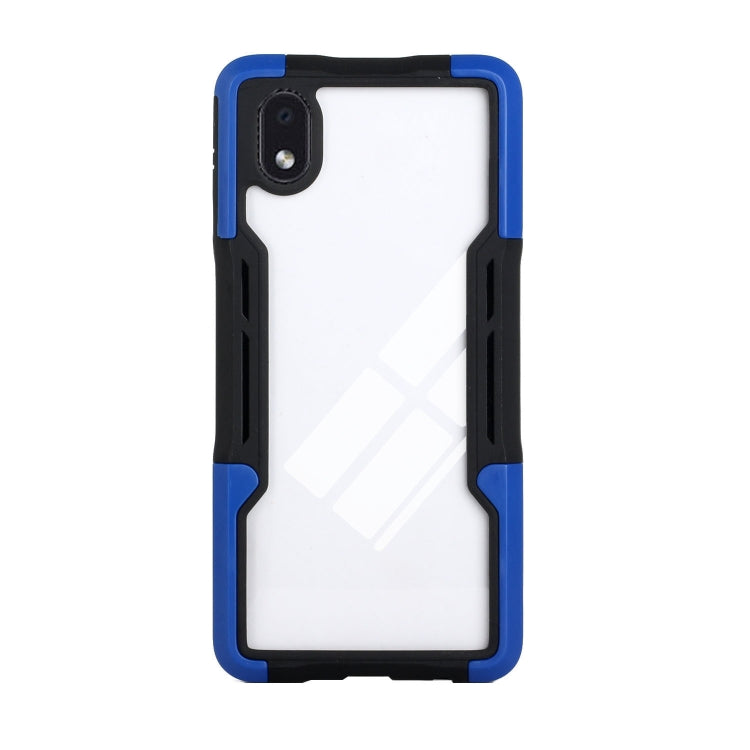 For Samsung Galaxy A01 Core TPU + PC + Acrylic 3 in 1 Shockproof Protective Case