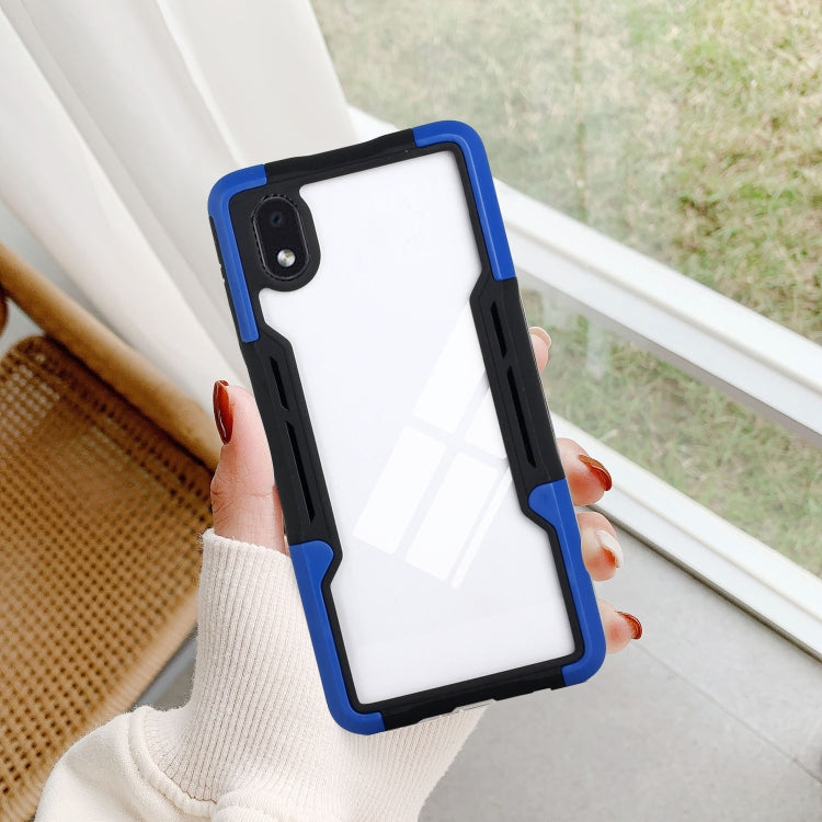 For Samsung Galaxy A01 Core TPU + PC + Acrylic 3 in 1 Shockproof Protective Case