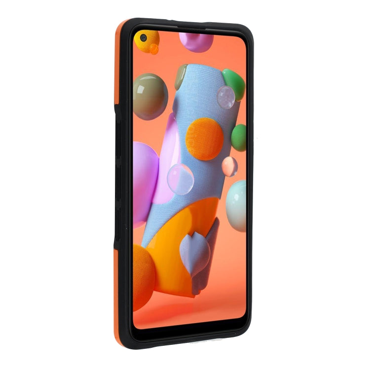 For Samsung Galaxy A11 TPU + PC + Acrylic 3 in 1 Shockproof Protective Case