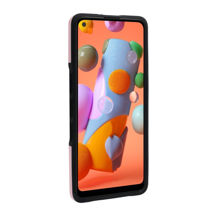 For Samsung Galaxy A11 TPU + PC + Acrylic 3 in 1 Shockproof Protective Case