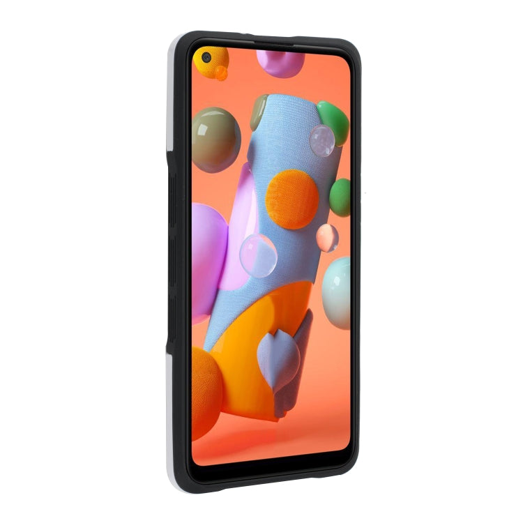 For Samsung Galaxy A11 TPU + PC + Acrylic 3 in 1 Shockproof Protective Case