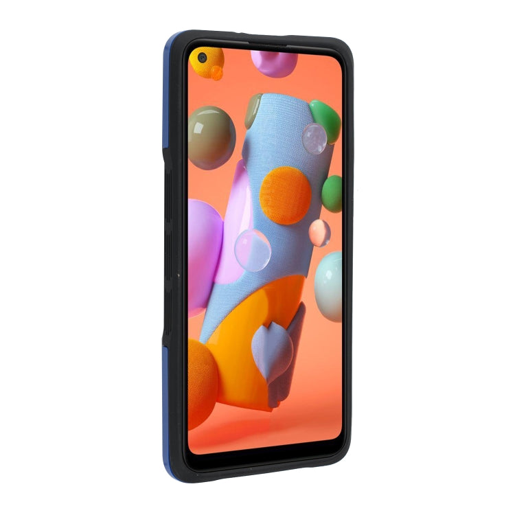 For Samsung Galaxy A11 TPU + PC + Acrylic 3 in 1 Shockproof Protective Case