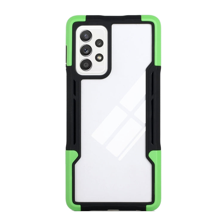 For Samsung Galaxy A12 TPU + PC + Acrylic 3 in 1 Shockproof Protective Case