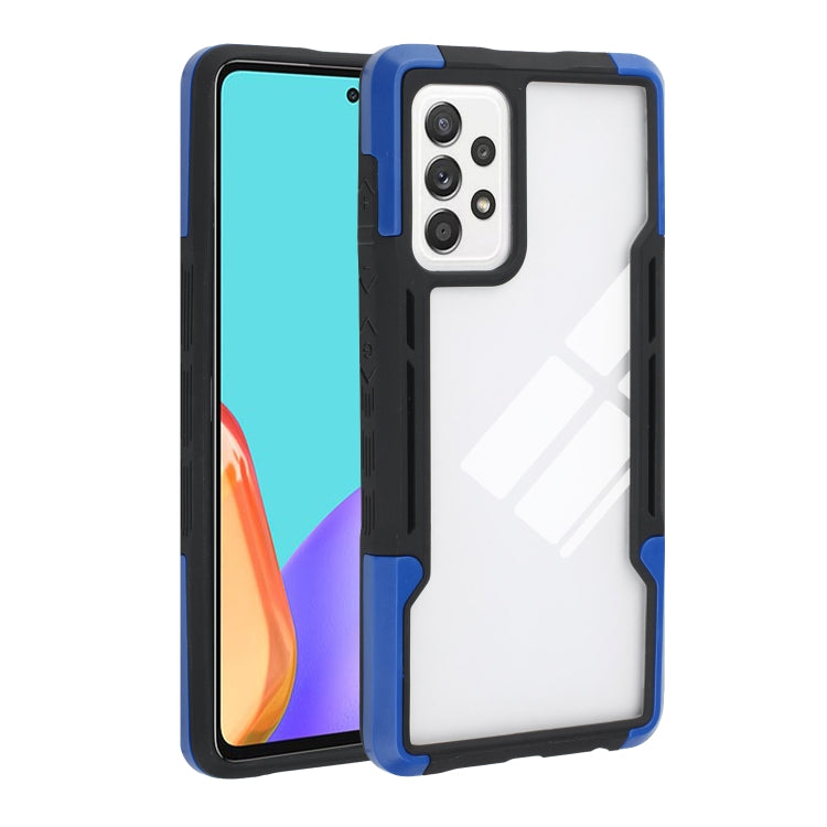 For Samsung Galaxy A12 TPU + PC + Acrylic 3 in 1 Shockproof Protective Case