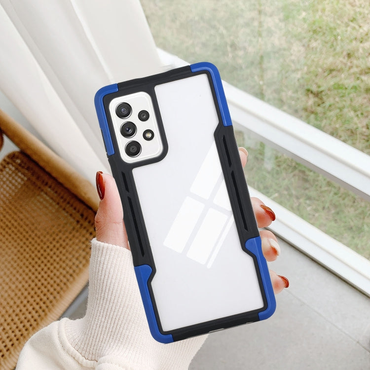 For Samsung Galaxy A12 TPU + PC + Acrylic 3 in 1 Shockproof Protective Case