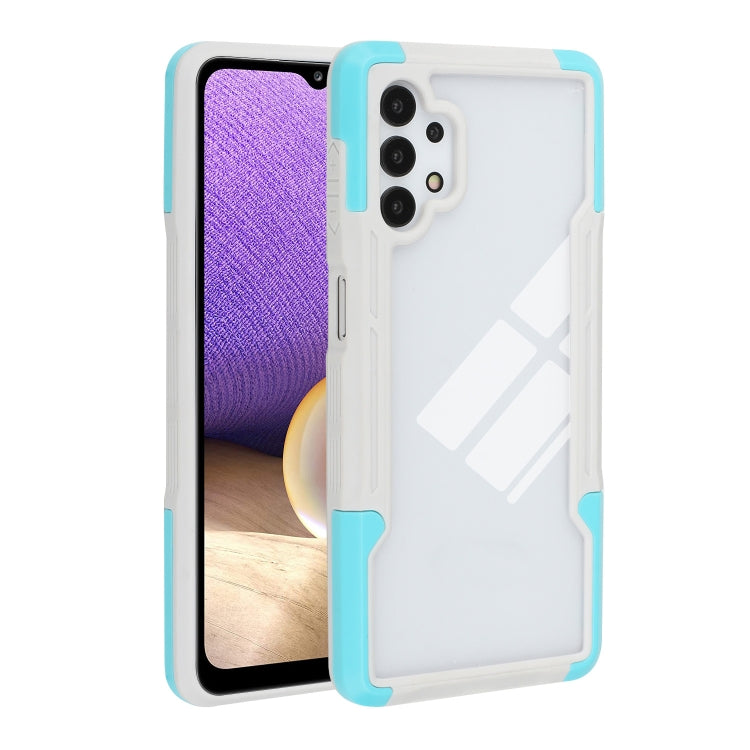For Samsung Galaxy A32 TPU + PC + Acrylic 3 in 1 Shockproof Protective Case