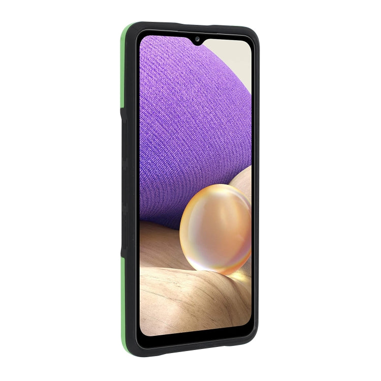 For Samsung Galaxy A32 TPU + PC + Acrylic 3 in 1 Shockproof Protective Case