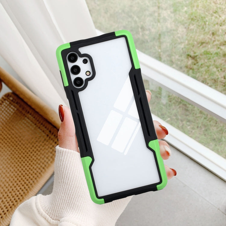 For Samsung Galaxy A32 TPU + PC + Acrylic 3 in 1 Shockproof Protective Case