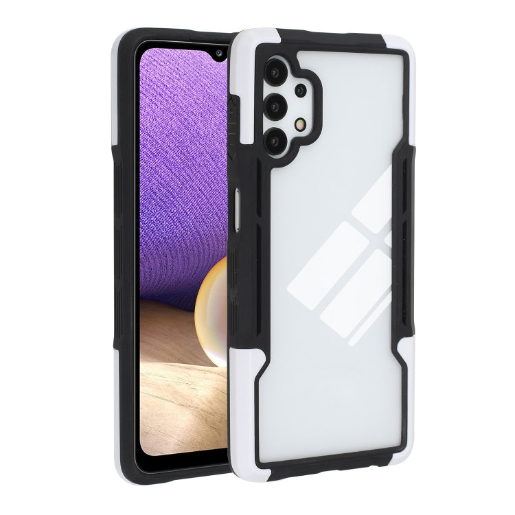 For Samsung Galaxy A32 TPU + PC + Acrylic 3 in 1 Shockproof Protective Case
