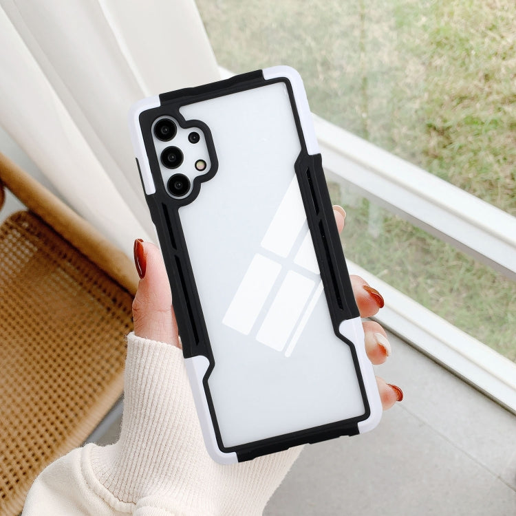 For Samsung Galaxy A32 TPU + PC + Acrylic 3 in 1 Shockproof Protective Case