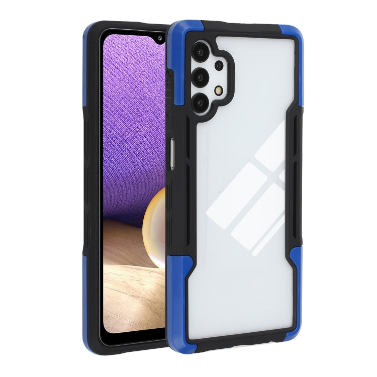 For Samsung Galaxy A32 TPU + PC + Acrylic 3 in 1 Shockproof Protective Case