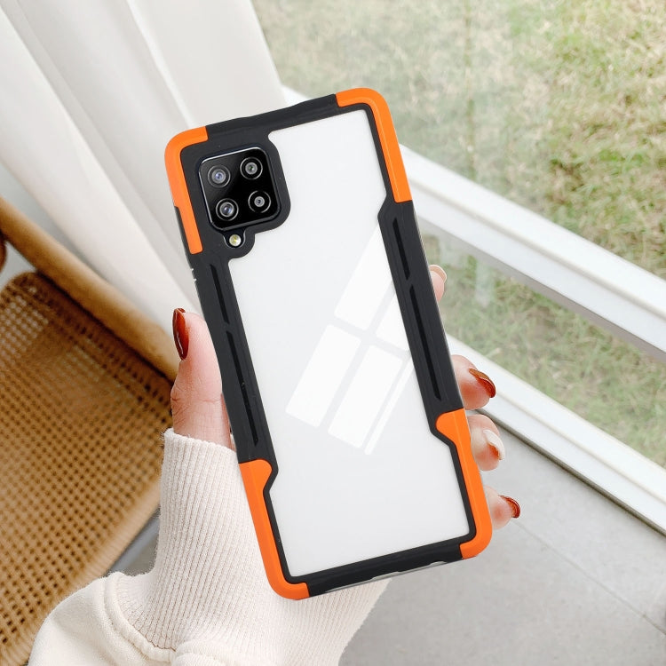 For Samsung Galaxy A42 TPU + PC + Acrylic 3 in 1 Shockproof Protective Case