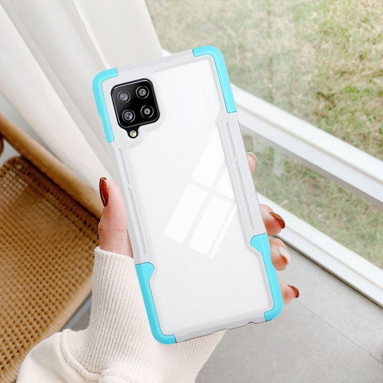 For Samsung Galaxy A42 TPU + PC + Acrylic 3 in 1 Shockproof Protective Case
