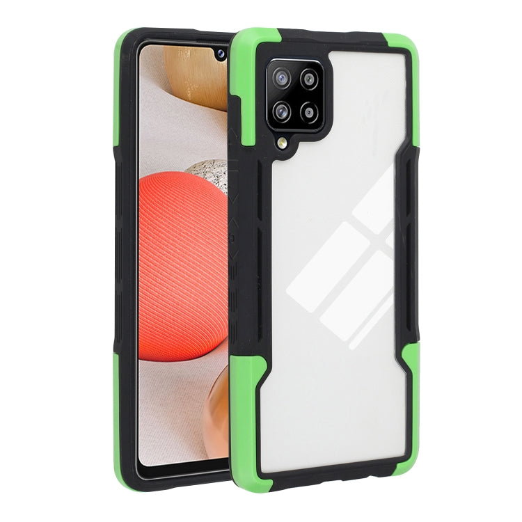 For Samsung Galaxy A42 TPU + PC + Acrylic 3 in 1 Shockproof Protective Case