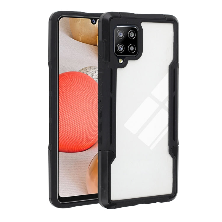 For Samsung Galaxy A42 TPU + PC + Acrylic 3 in 1 Shockproof Protective Case
