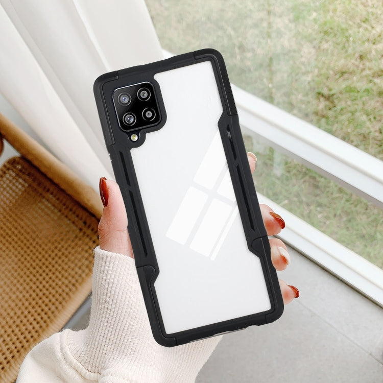 For Samsung Galaxy A42 TPU + PC + Acrylic 3 in 1 Shockproof Protective Case