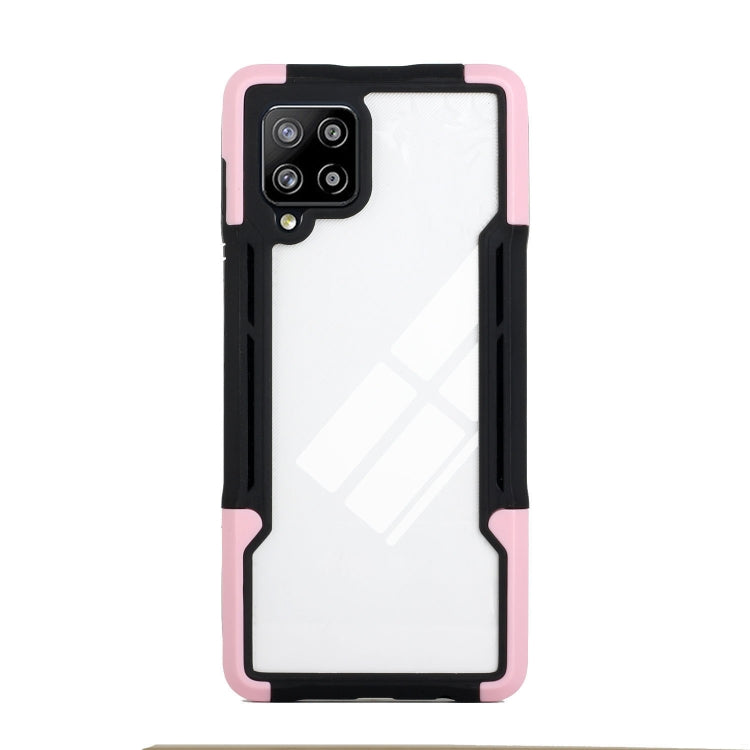 For Samsung Galaxy A42 TPU + PC + Acrylic 3 in 1 Shockproof Protective Case