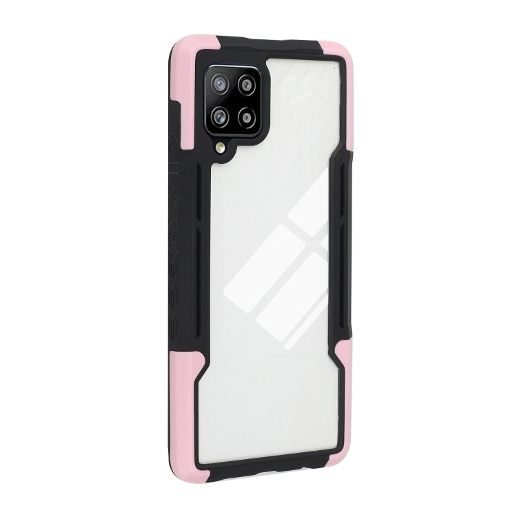 For Samsung Galaxy A42 TPU + PC + Acrylic 3 in 1 Shockproof Protective Case
