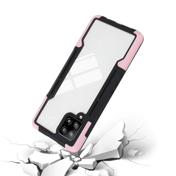 For Samsung Galaxy A42 TPU + PC + Acrylic 3 in 1 Shockproof Protective Case