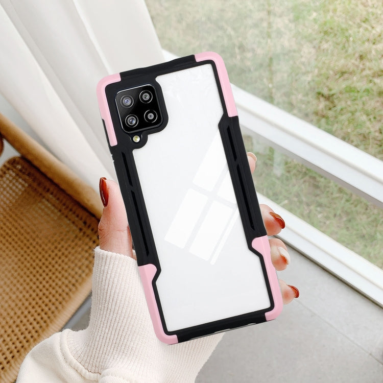 For Samsung Galaxy A42 TPU + PC + Acrylic 3 in 1 Shockproof Protective Case