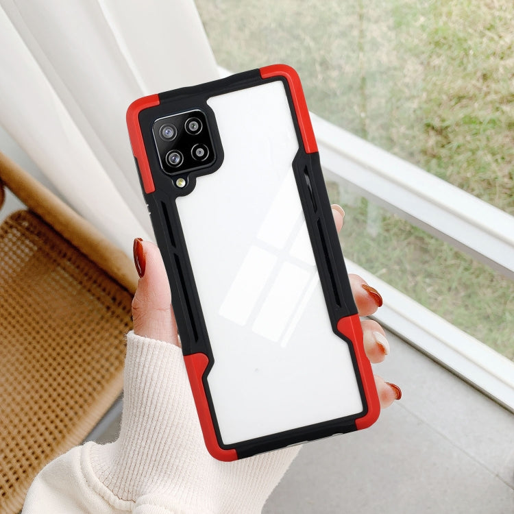 For Samsung Galaxy A42 TPU + PC + Acrylic 3 in 1 Shockproof Protective Case