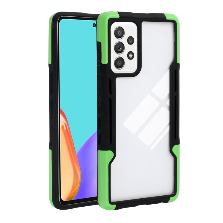 For Samsung Galaxy A52 5G / 4G TPU + PC + Acrylic 3 in 1 Shockproof Protective Case