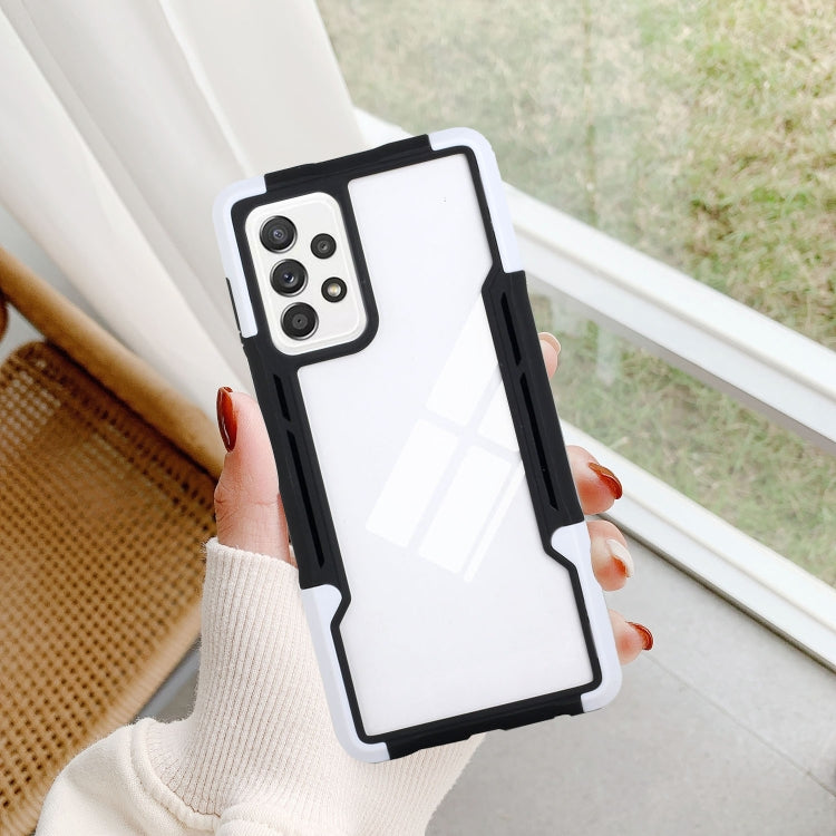 For Samsung Galaxy A52 5G / 4G TPU + PC + Acrylic 3 in 1 Shockproof Protective Case