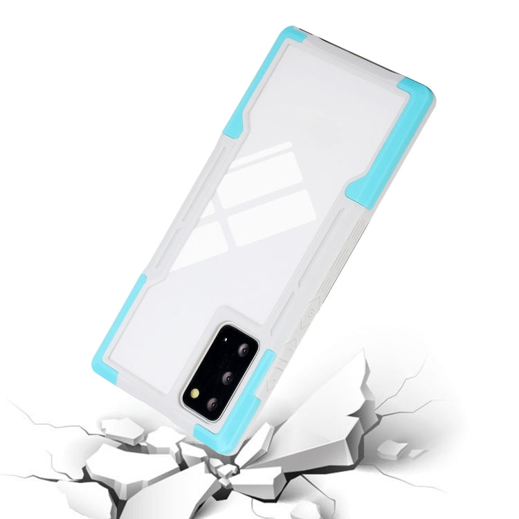 For Samsung Galaxy Note20 TPU + PC + Acrylic 3 in 1 Shockproof Protective Case