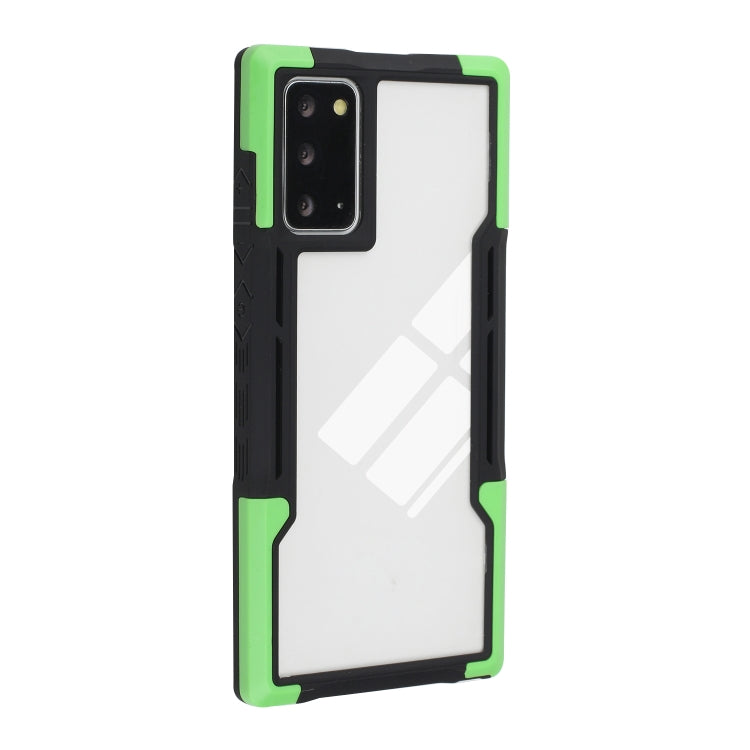 For Samsung Galaxy Note20 TPU + PC + Acrylic 3 in 1 Shockproof Protective Case