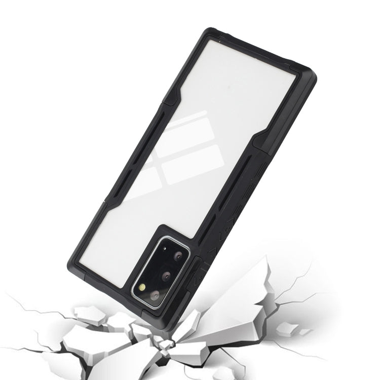For Samsung Galaxy Note20 TPU + PC + Acrylic 3 in 1 Shockproof Protective Case