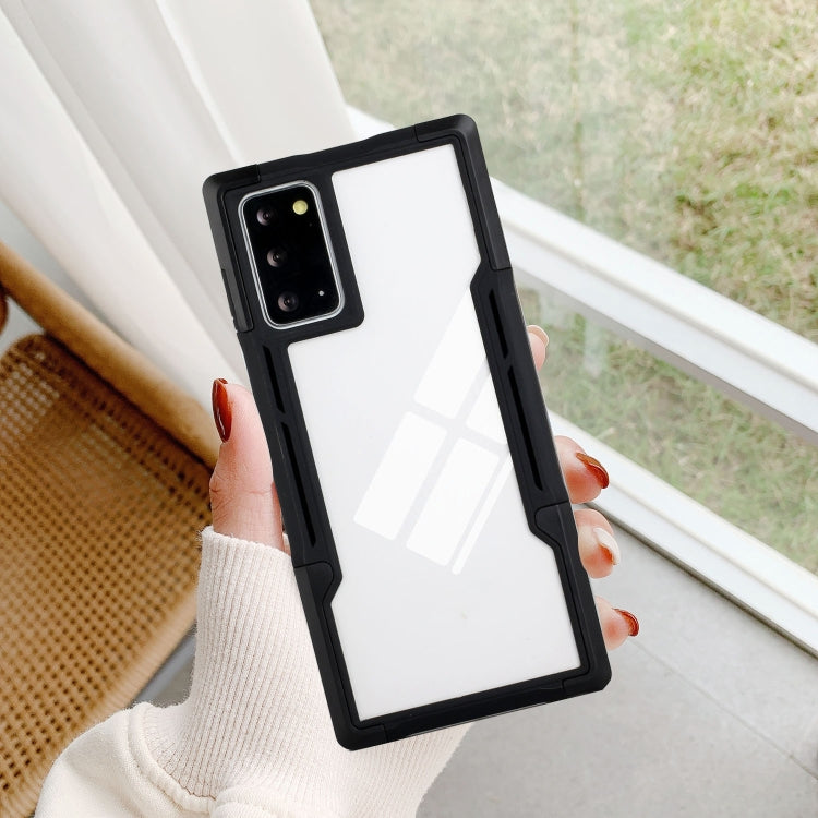 For Samsung Galaxy Note20 TPU + PC + Acrylic 3 in 1 Shockproof Protective Case
