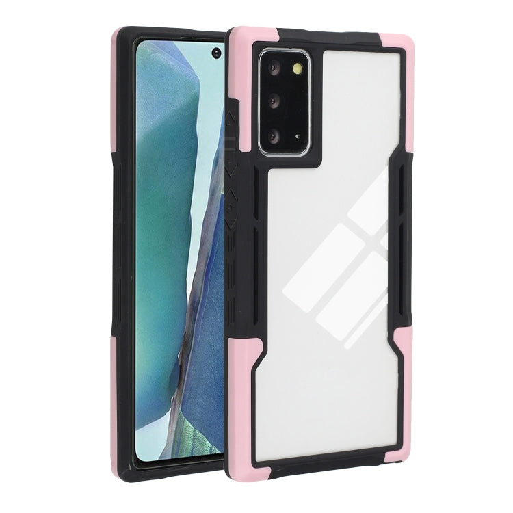 For Samsung Galaxy Note20 TPU + PC + Acrylic 3 in 1 Shockproof Protective Case