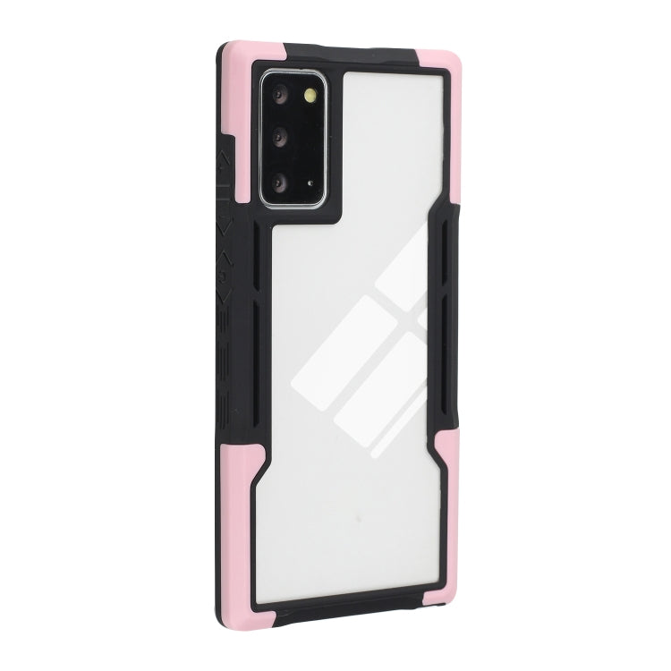 For Samsung Galaxy Note20 TPU + PC + Acrylic 3 in 1 Shockproof Protective Case
