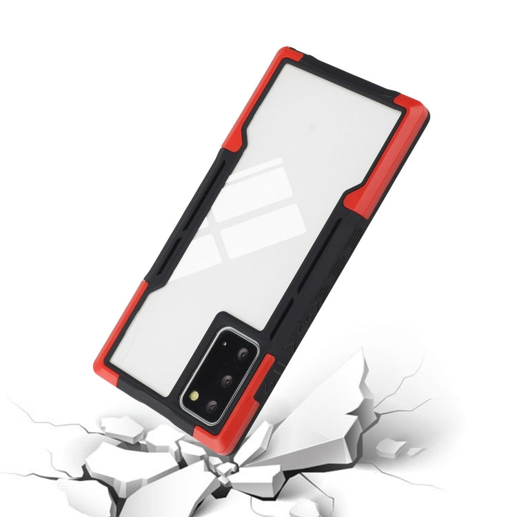 For Samsung Galaxy Note20 TPU + PC + Acrylic 3 in 1 Shockproof Protective Case