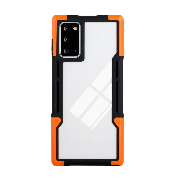 For Samsung Galaxy Note20 Ultra TPU + PC + Acrylic 3 in 1 Shockproof Protective Case