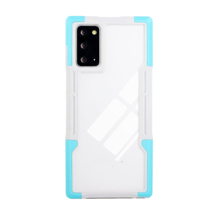 For Samsung Galaxy Note20 Ultra TPU + PC + Acrylic 3 in 1 Shockproof Protective Case