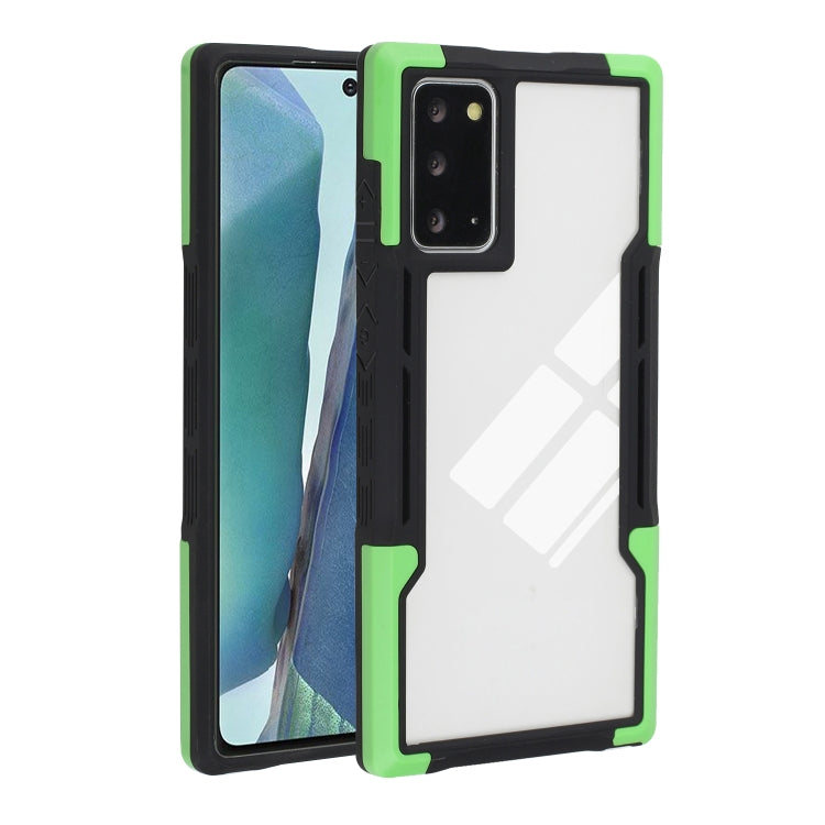 For Samsung Galaxy Note20 Ultra TPU + PC + Acrylic 3 in 1 Shockproof Protective Case