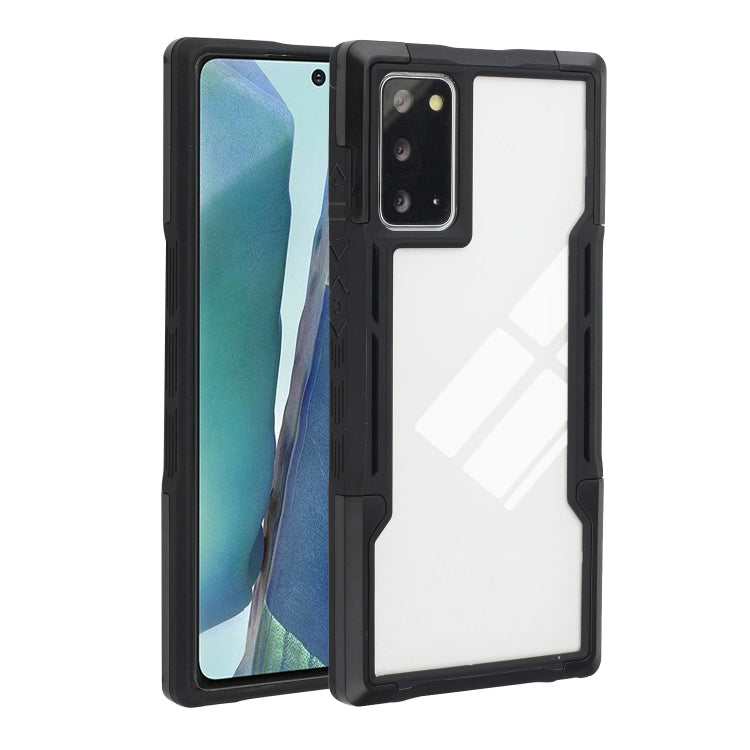 For Samsung Galaxy Note20 Ultra TPU + PC + Acrylic 3 in 1 Shockproof Protective Case