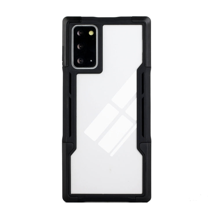 For Samsung Galaxy Note20 Ultra TPU + PC + Acrylic 3 in 1 Shockproof Protective Case