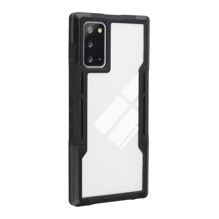 For Samsung Galaxy Note20 Ultra TPU + PC + Acrylic 3 in 1 Shockproof Protective Case