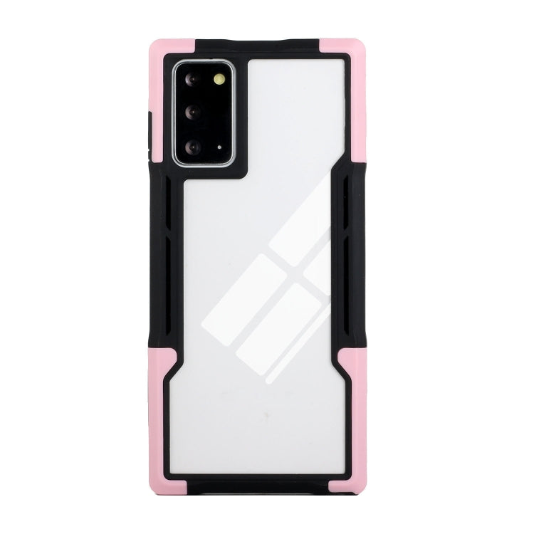 For Samsung Galaxy Note20 Ultra TPU + PC + Acrylic 3 in 1 Shockproof Protective Case