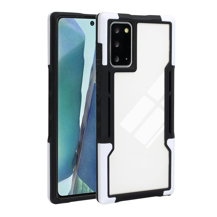 For Samsung Galaxy Note20 Ultra TPU + PC + Acrylic 3 in 1 Shockproof Protective Case