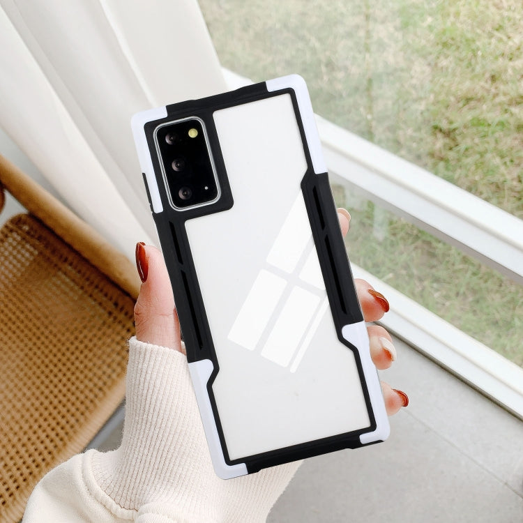 For Samsung Galaxy Note20 Ultra TPU + PC + Acrylic 3 in 1 Shockproof Protective Case