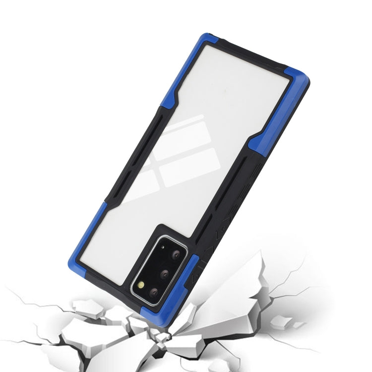 For Samsung Galaxy Note20 Ultra TPU + PC + Acrylic 3 in 1 Shockproof Protective Case