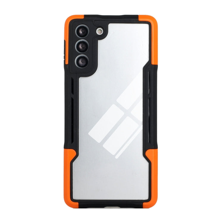 For Samsung Galaxy S21 5G TPU + PC + Acrylic 3 in 1 Shockproof Protective Case